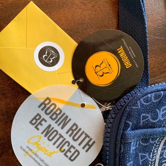 Robin Ruth Cross Body Bag w/Puerto Rico Stamp  NWT - Picture 4 of 8